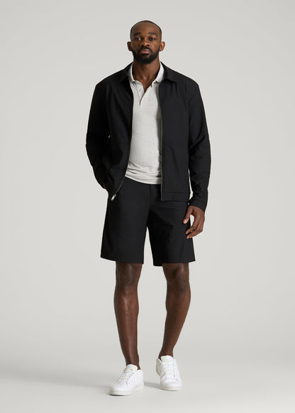 Traveler Chino Short 2.0 for Tall Men in Black