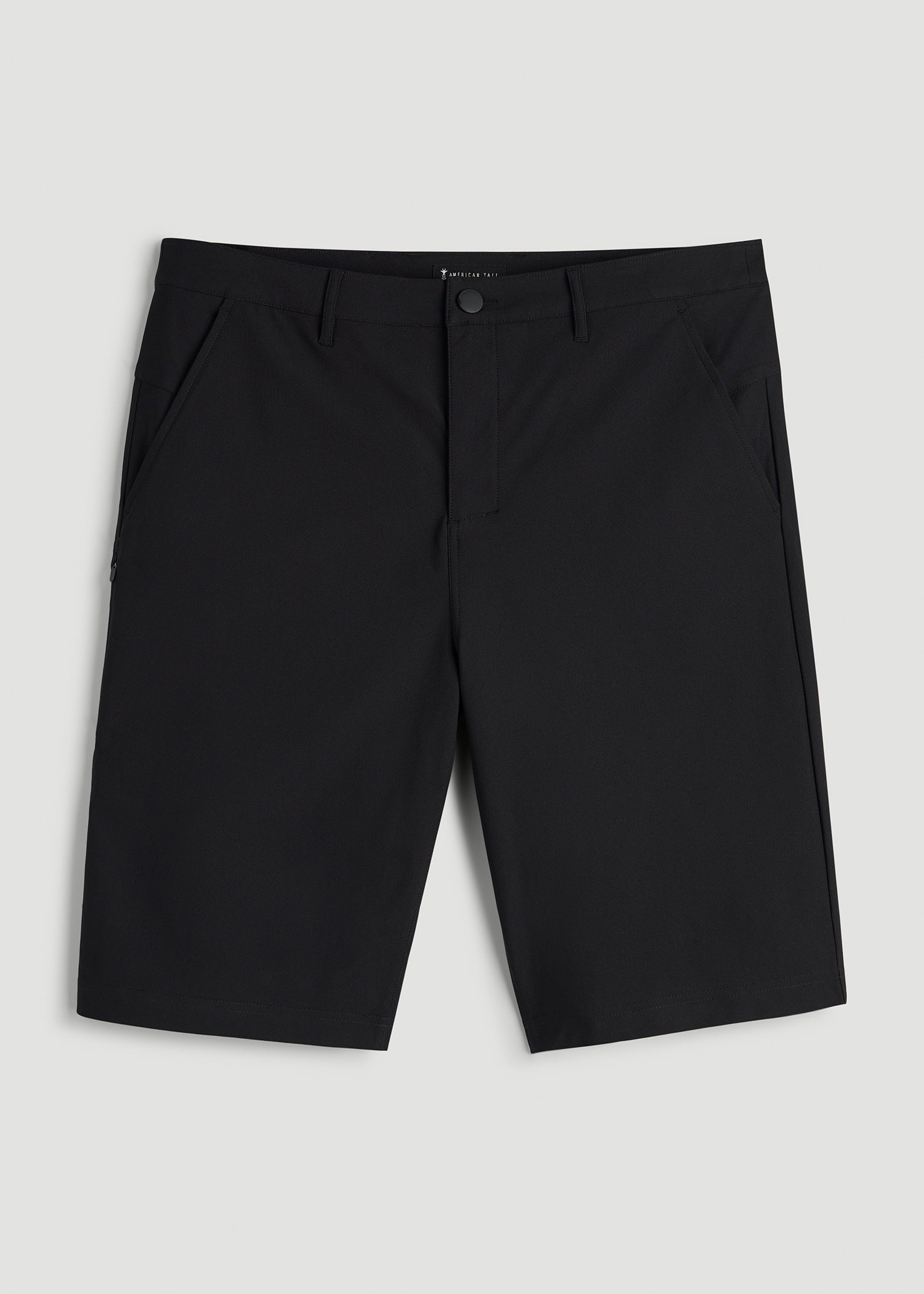 Traveler Chino Short 2.0 for Tall Men in Black