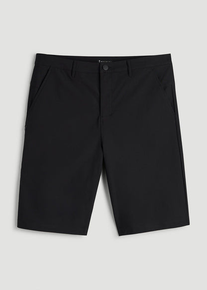 Traveler Chino Short 2.0 for Tall Men in Black