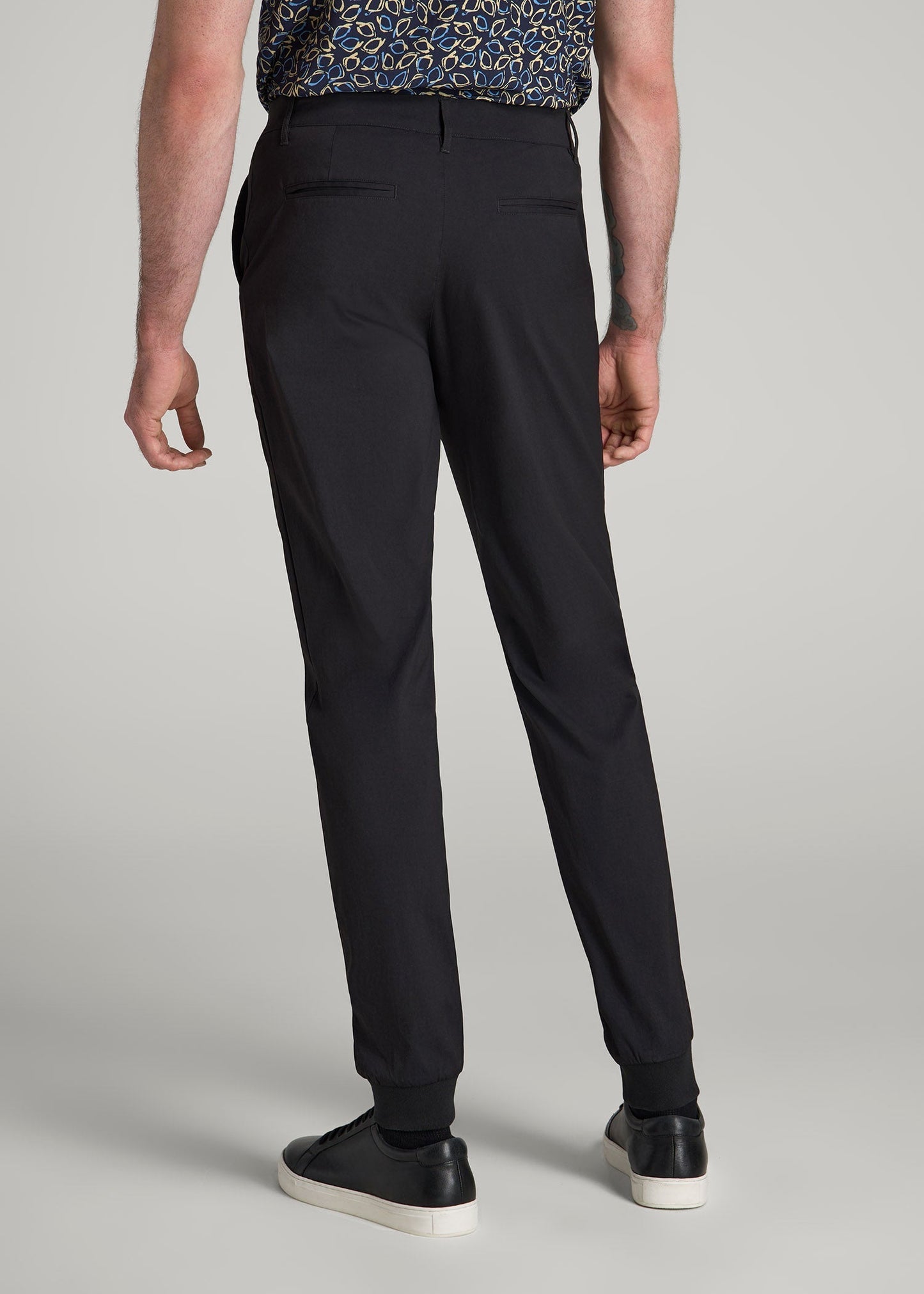 Traveler Joggers for Tall Men in Black