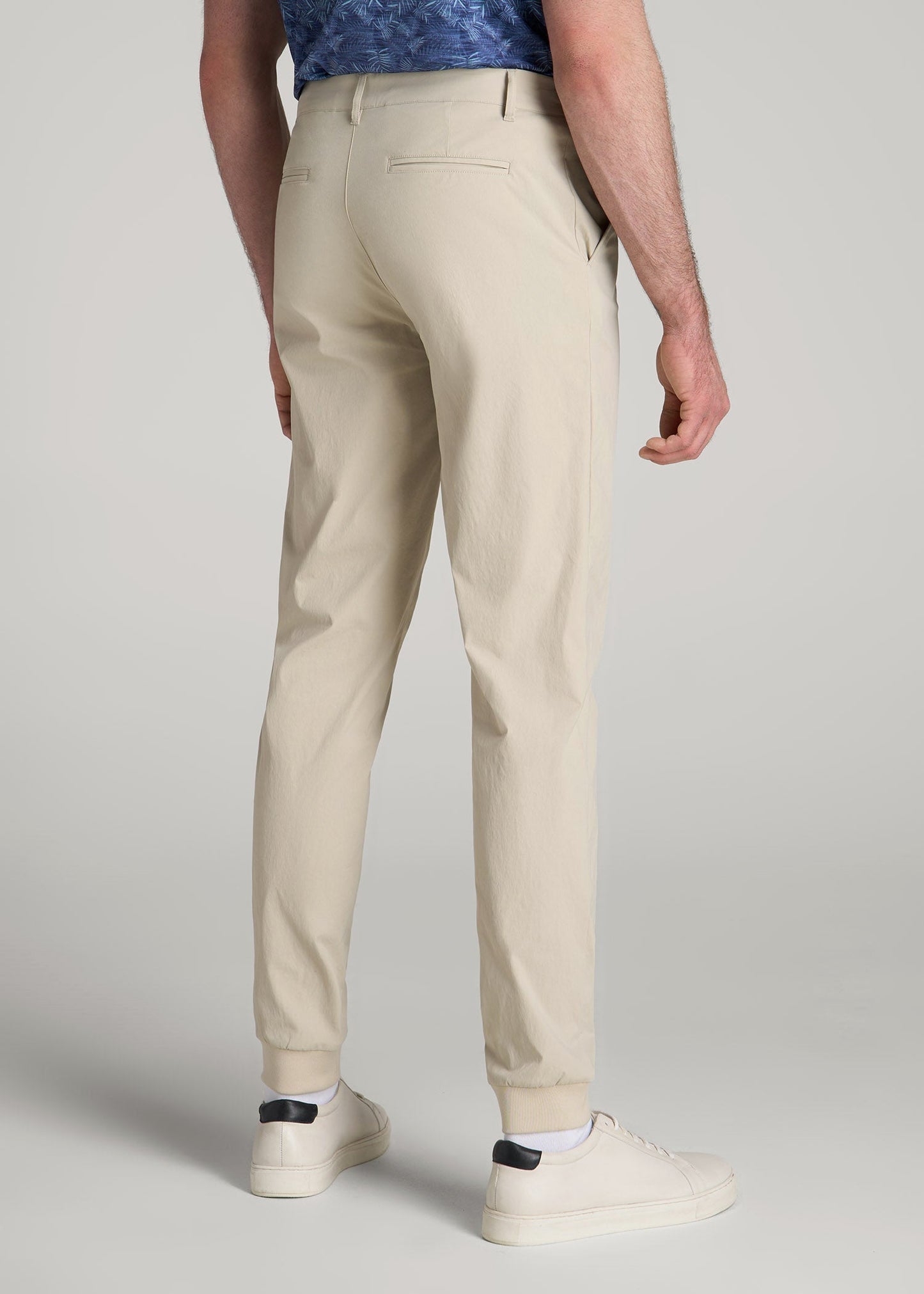 Traveler Joggers for Tall Men in Stone