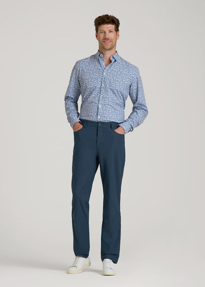 Traveler Pant 2.0 for Tall Men in Navy Blue