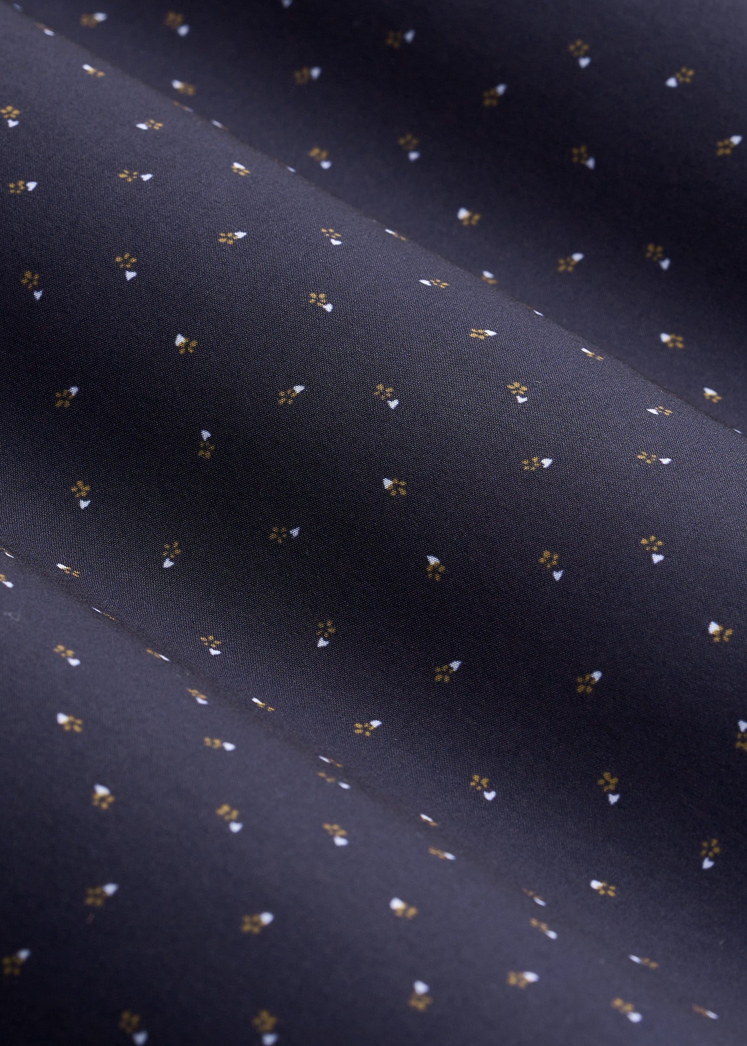 Traveler Stretch Dress Shirt in Dark Blue Floral