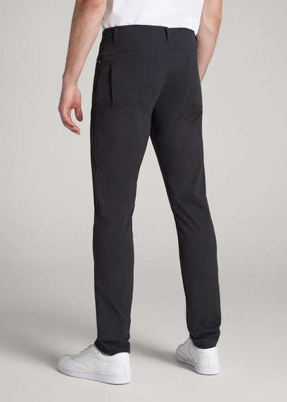 TAPERED-FIT Traveler Pants for Tall Men in Black
