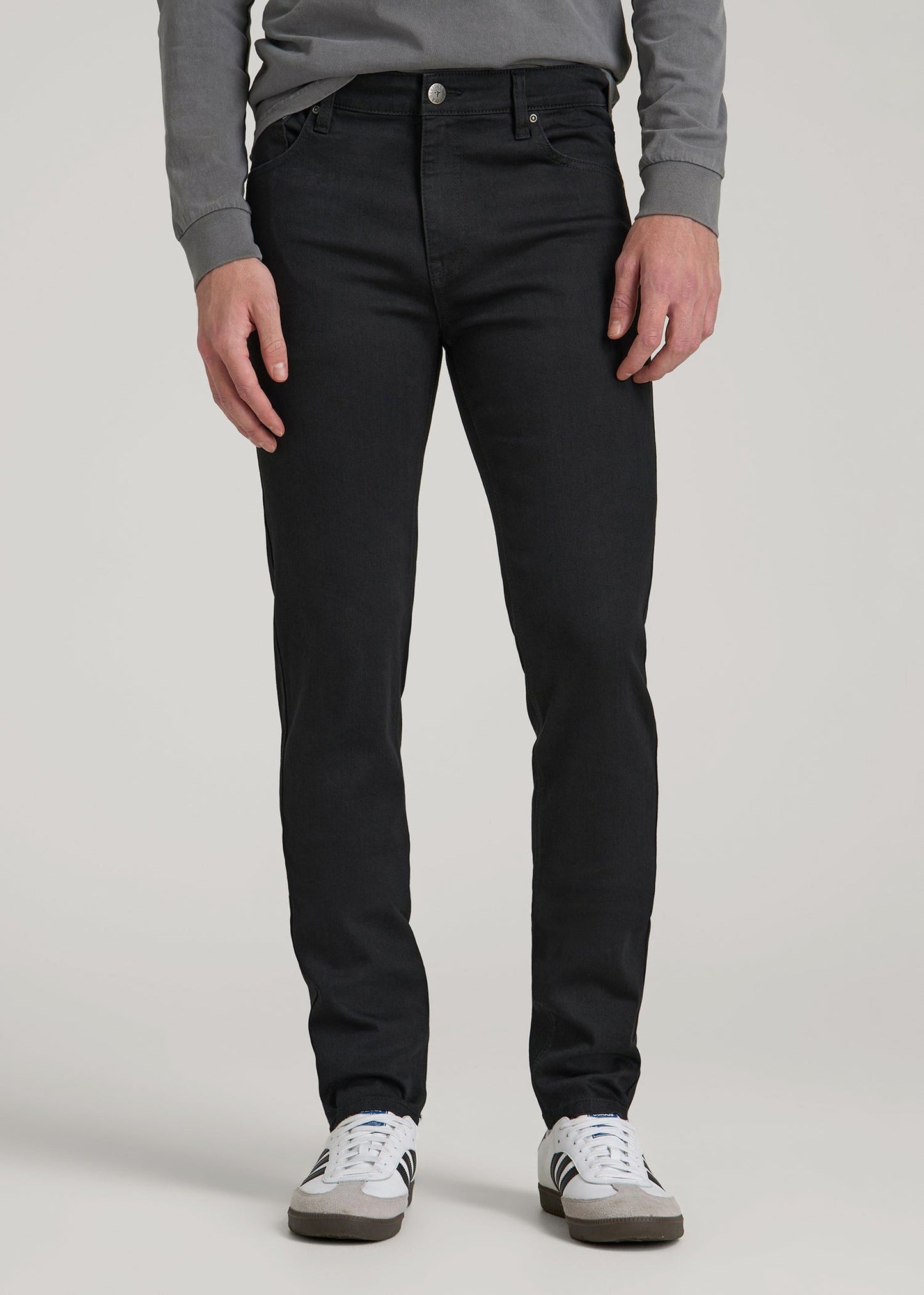 Travis SKINNY Jeans for Tall Men in Black