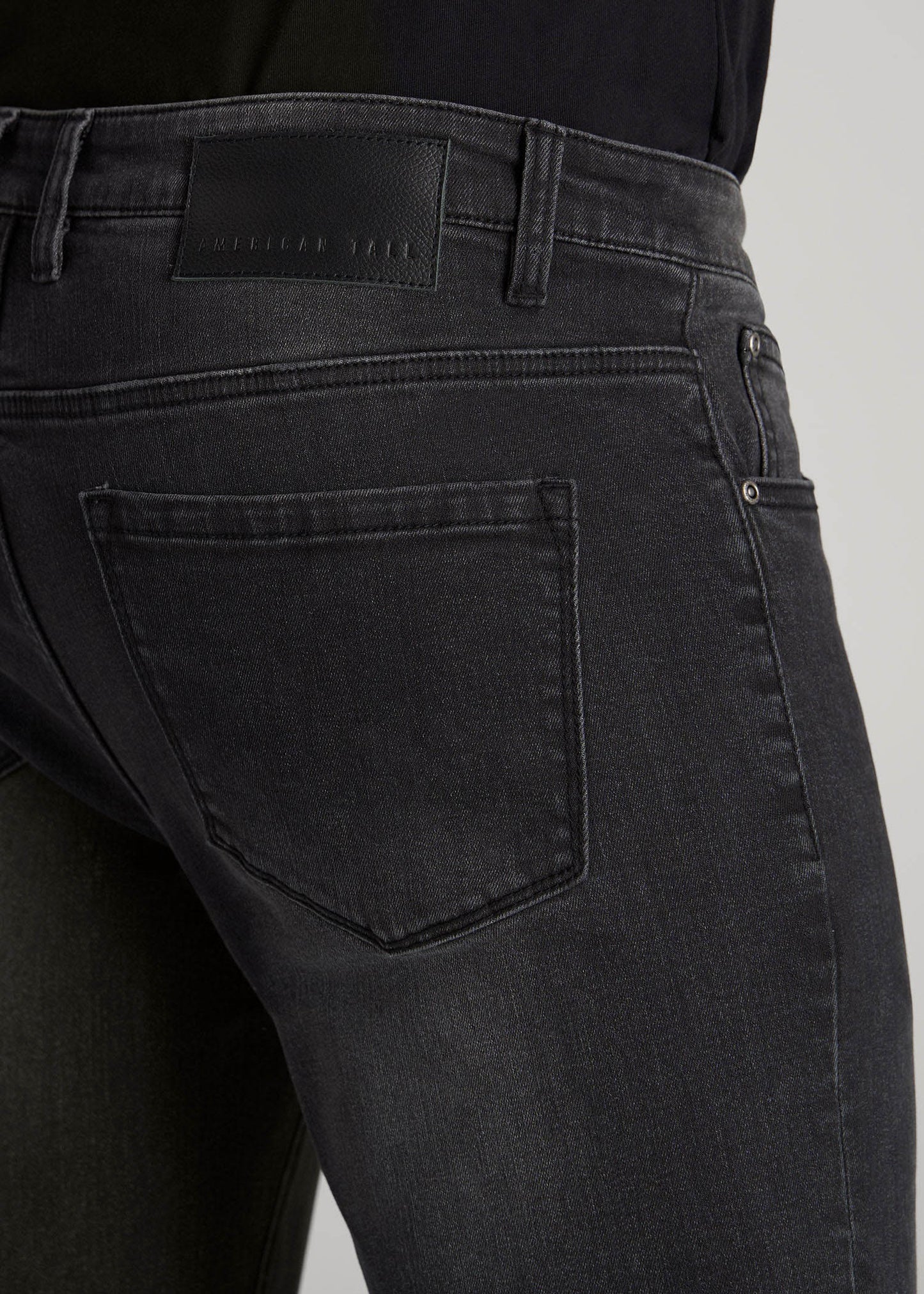 Travis SKINNY Jeans for Tall Men in Dark Smoke