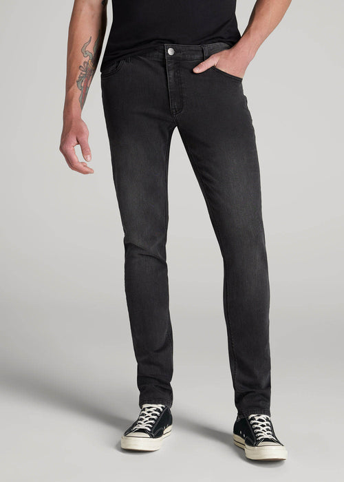 Travis SKINNY Jeans for Tall Men in Dark Smoke