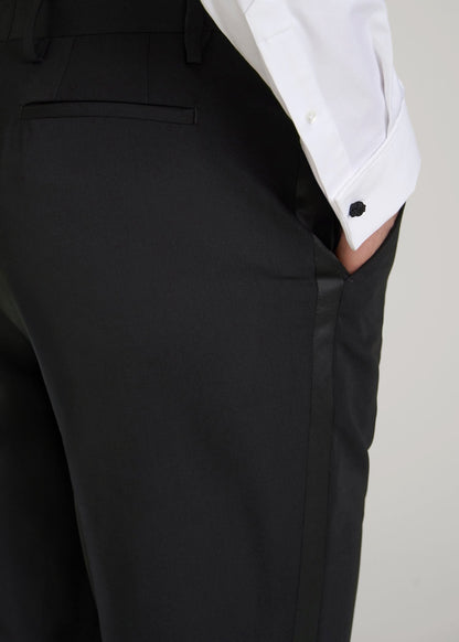 Tuxedo Pants for Tall Men in Black