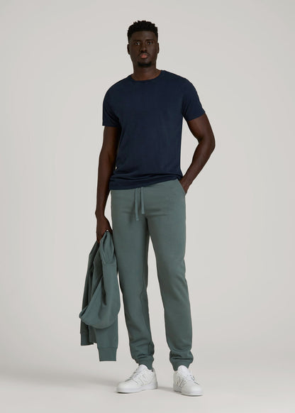 Wearever 2.0 Fleece Joggers for Tall Men in Balsam Green