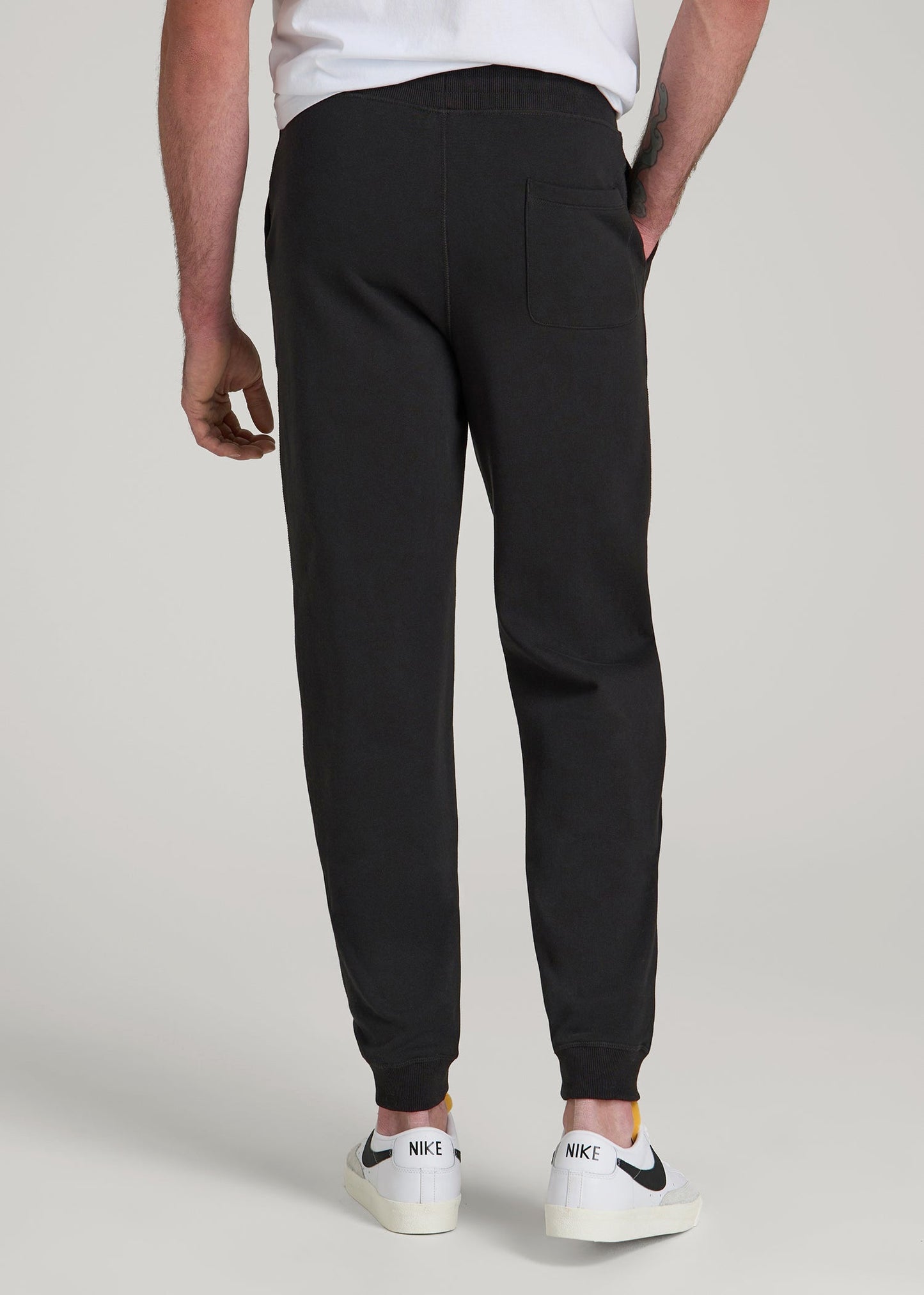 Wearever 2.0 Fleece Joggers for Tall Men in Black