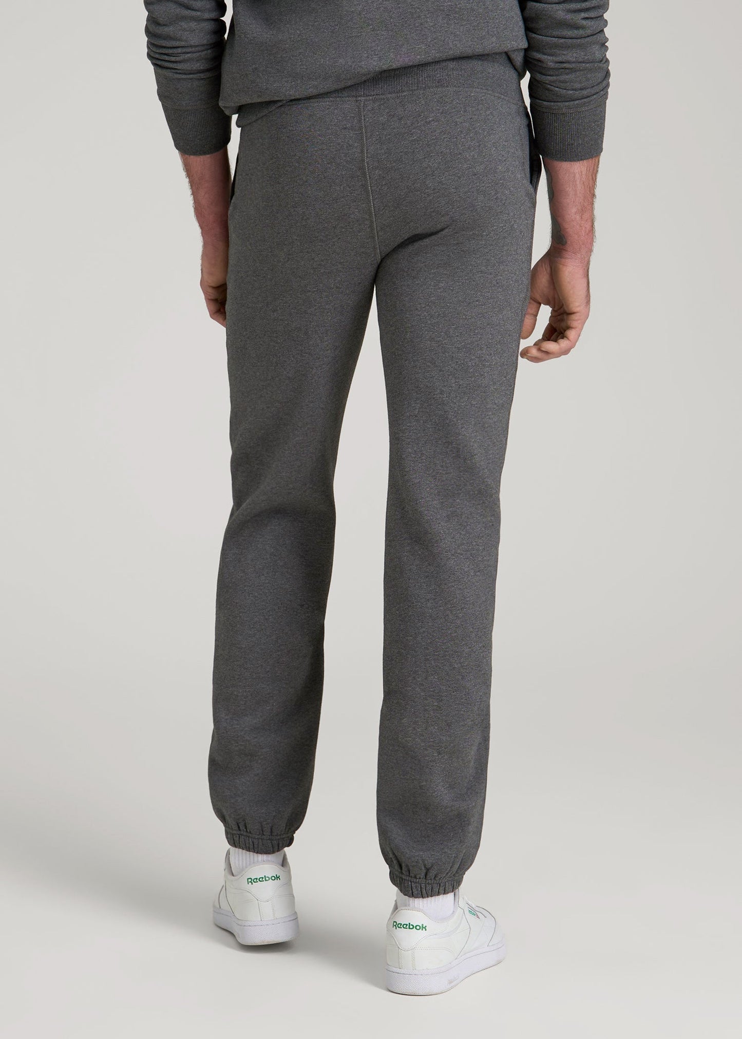 Wearever 2.0 Fleece Sweatpants for Tall Men in Charcoal Mix