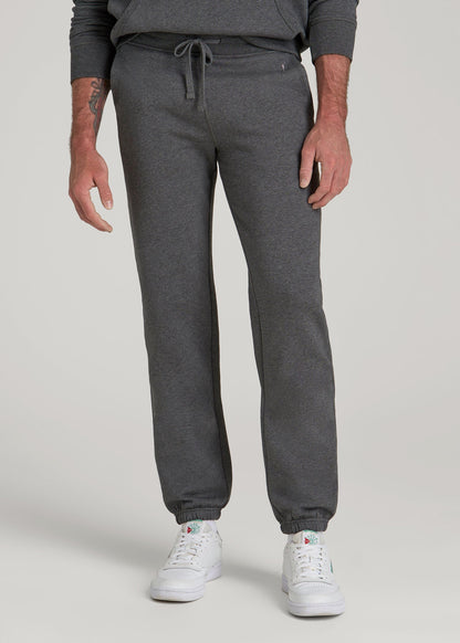 Wearever 2.0 Fleece Sweatpants for Tall Men in Charcoal Mix
