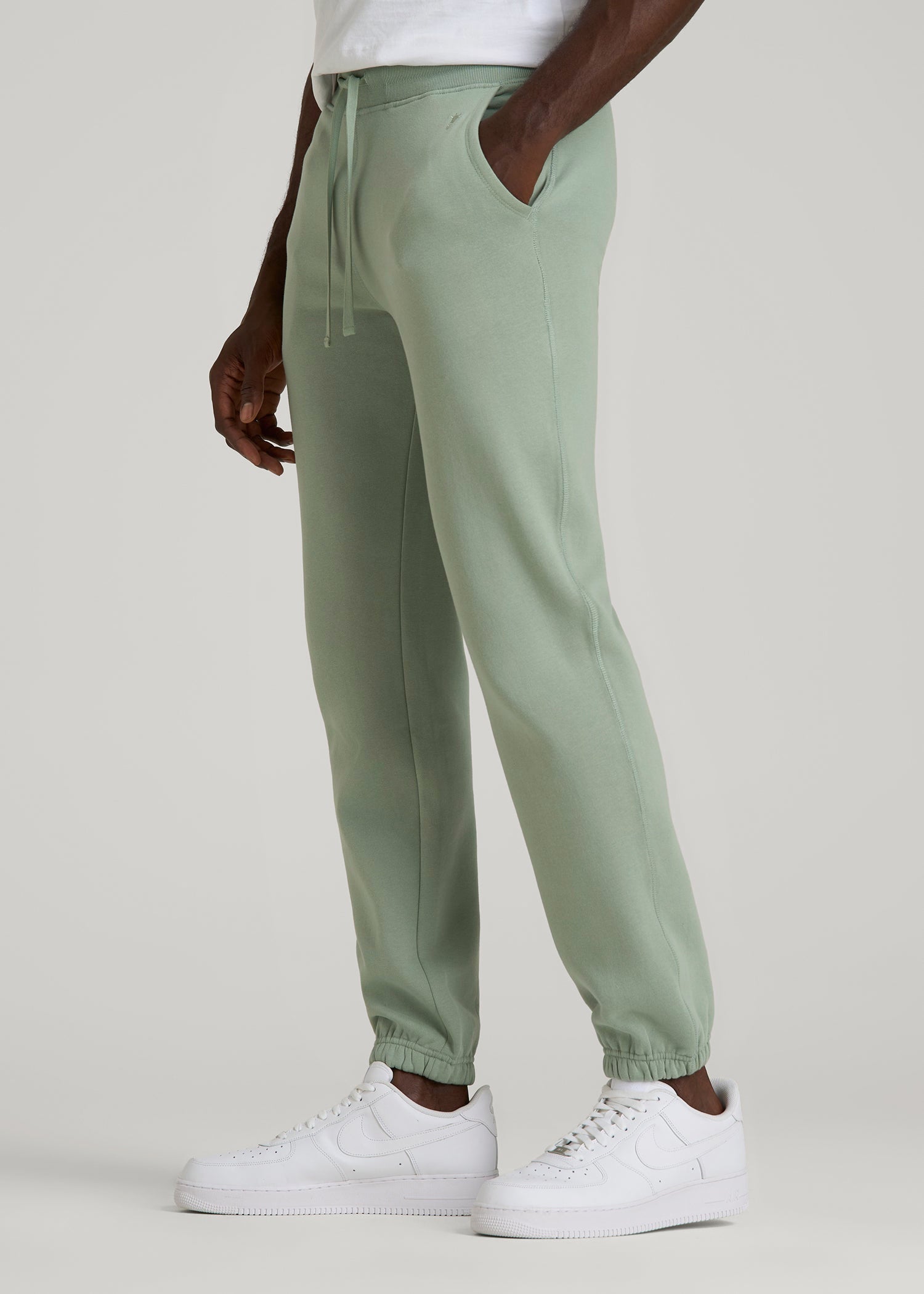 Wearever 2.0 Fleece Sweatpants for Tall Men in Seagrass