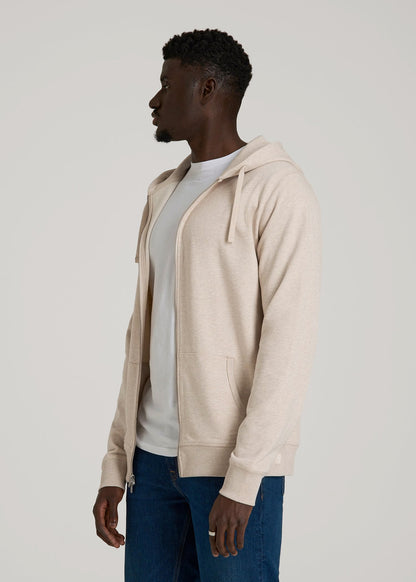 Wearever French Terry Full Zip Hoodie 2.0 in Oatmeal Mix