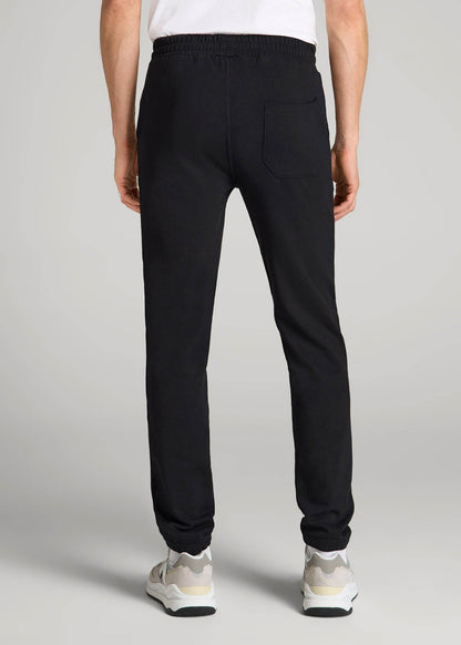 Wearever French Terry Sweatpants for Tall Men in Black