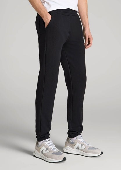 Wearever French Terry Sweatpants for Tall Men in Black