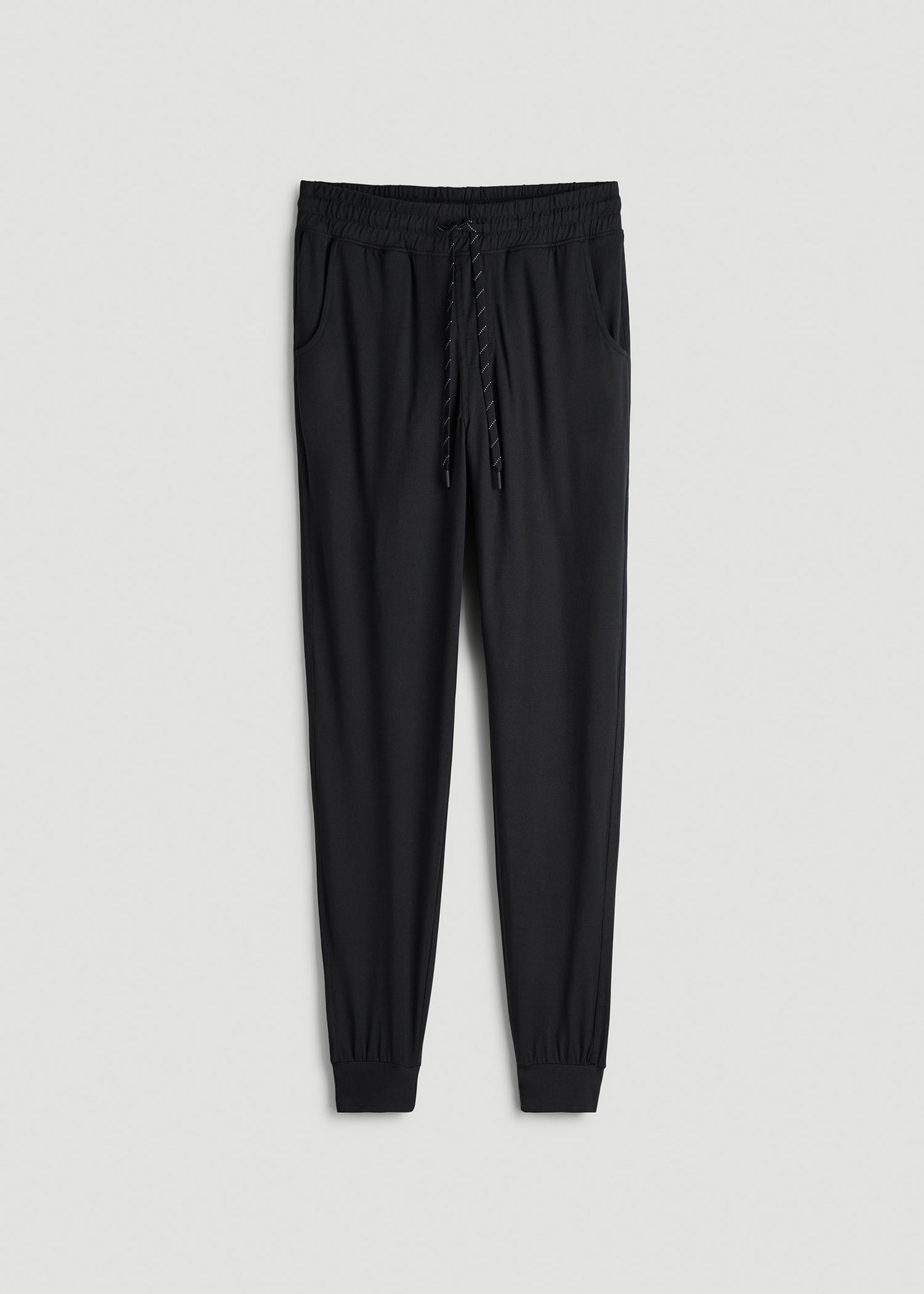 Weekender Stretch Lounge Joggers for Tall Men in Black