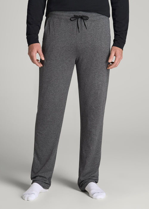 Weekender Stretch Lounge Pants for Tall Men in Charcoal Mix