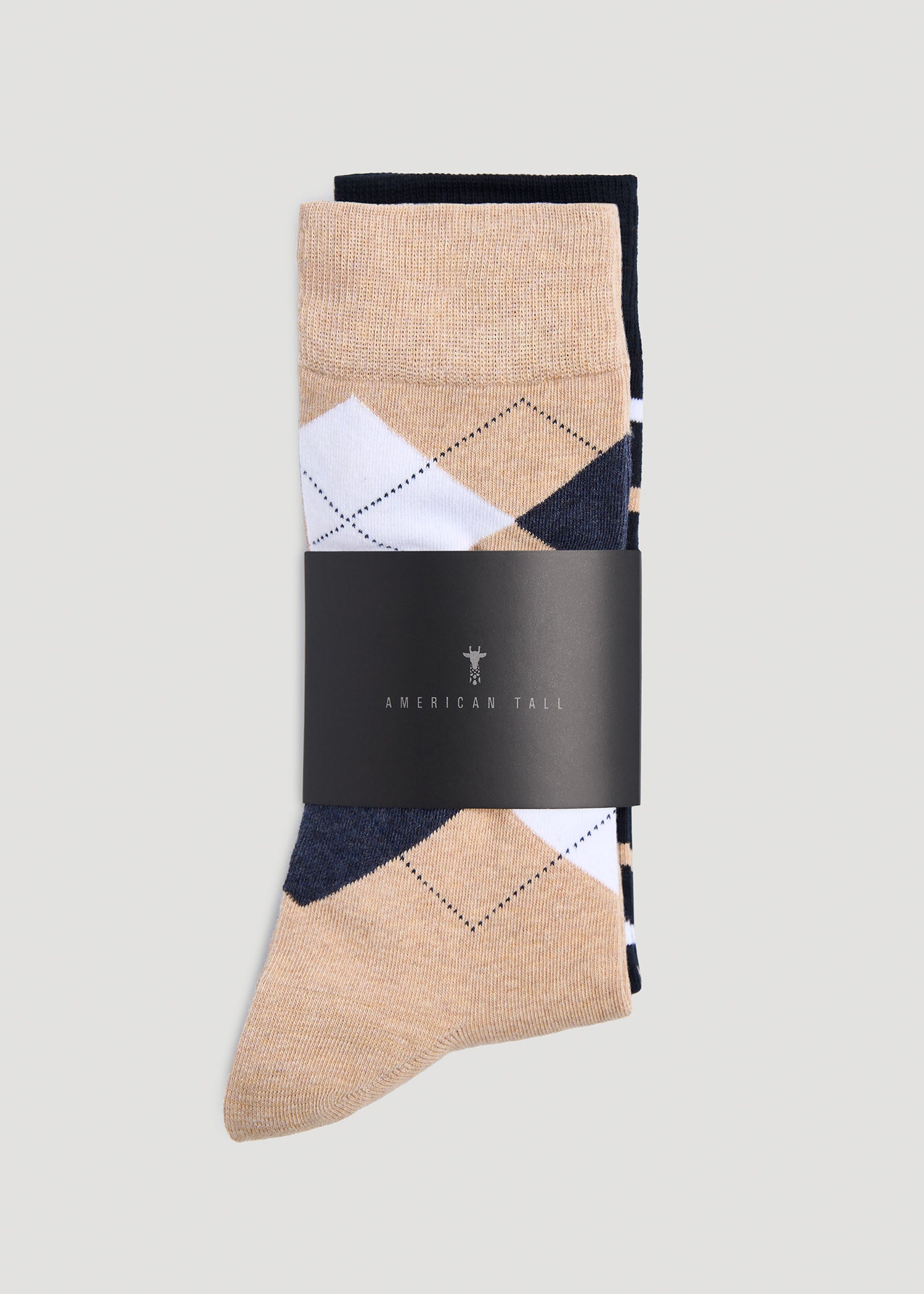 Dress Socks Size 14 to 17 (3-Pack) for Tall Men in Pack E