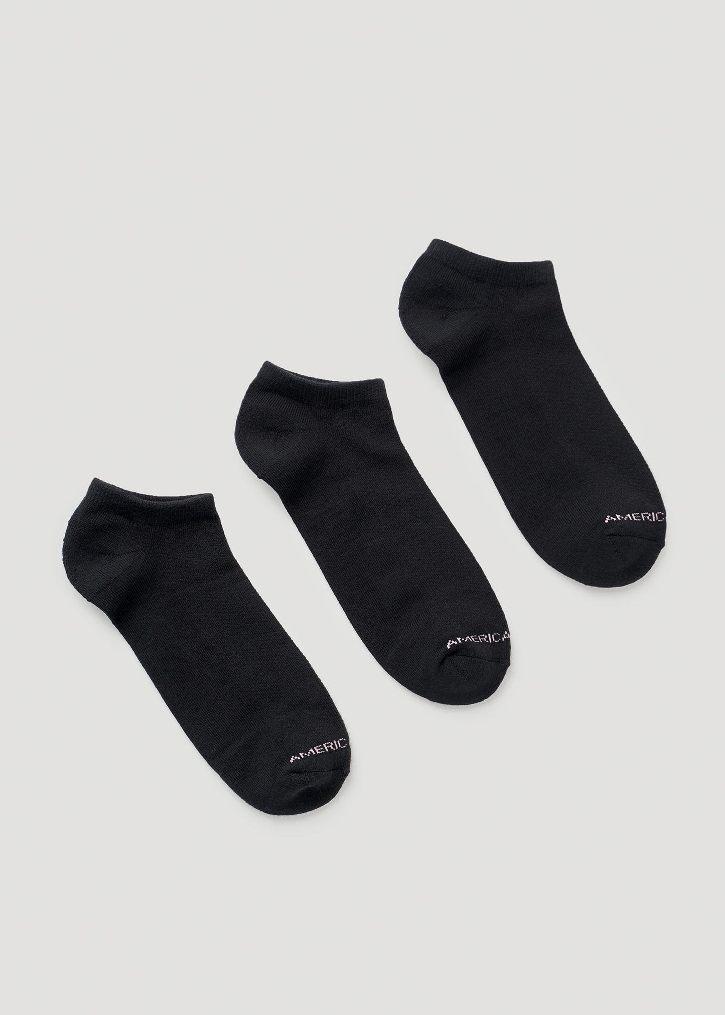 Ankle Socks (X-Large Size: 10-13) for Tall Women in Black