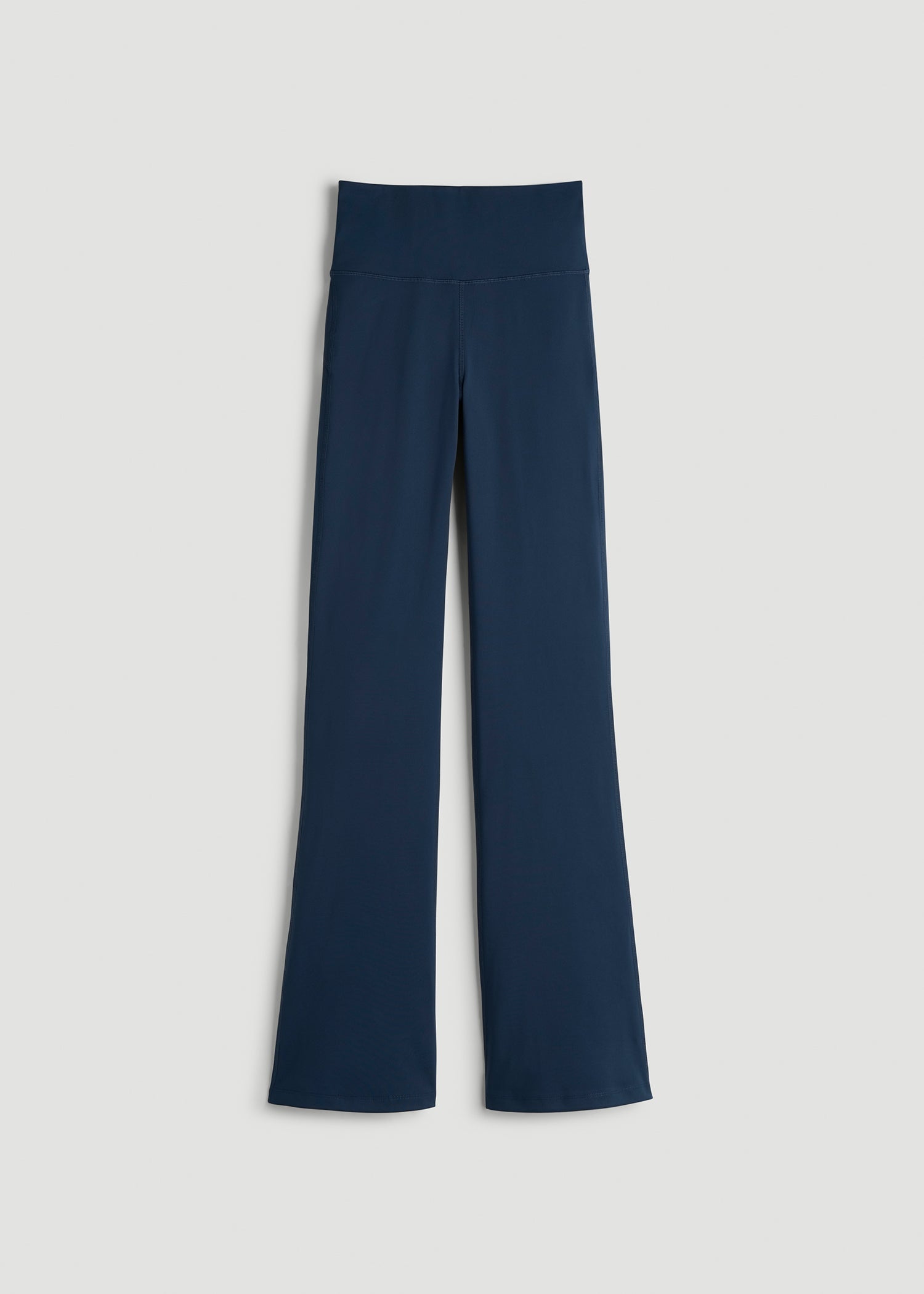 Balance Flare Yoga Pants for Tall Women in Navy Blue