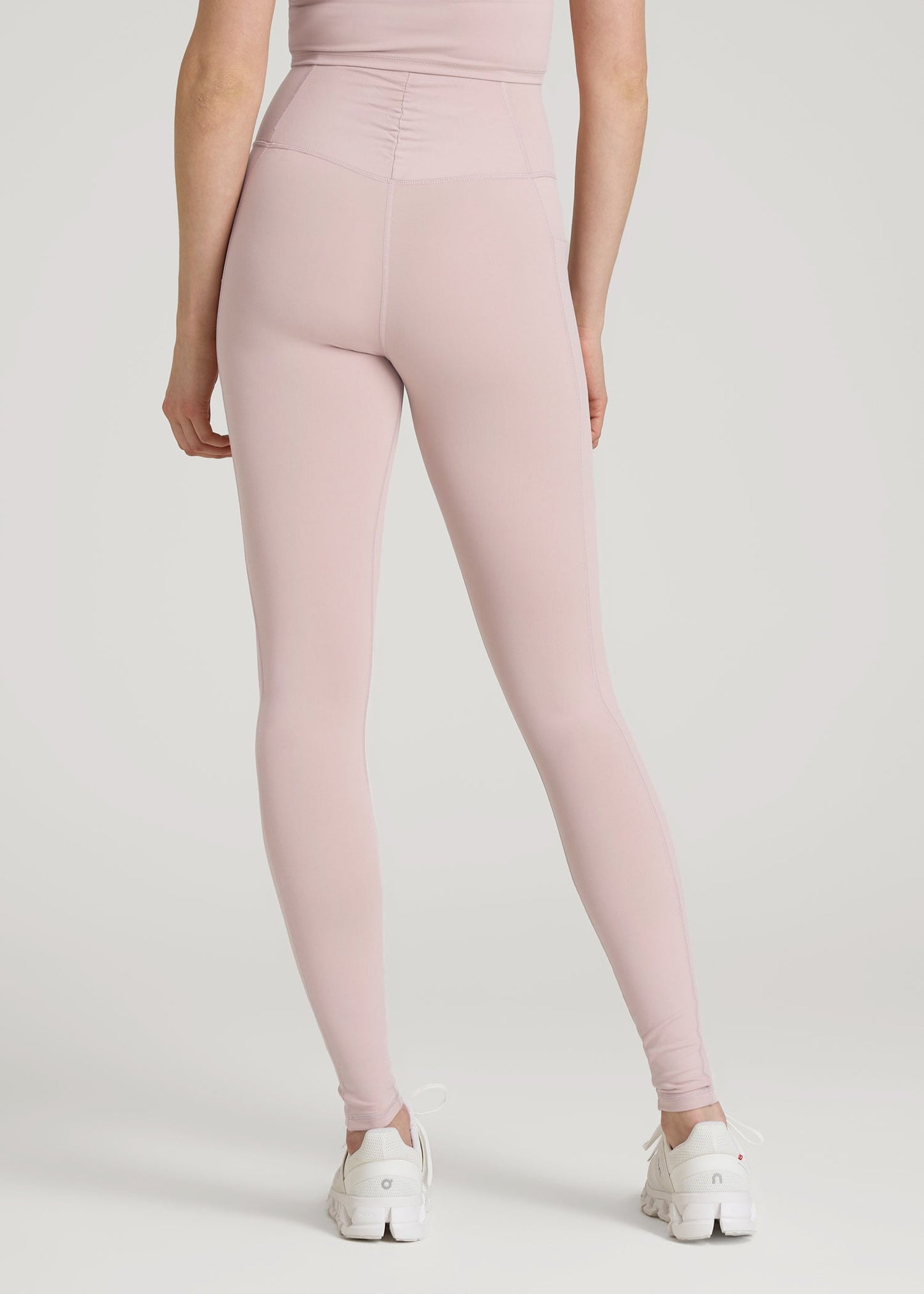 Balance Cinched Back Pocket Legging for Tall Women in Desert Rose
