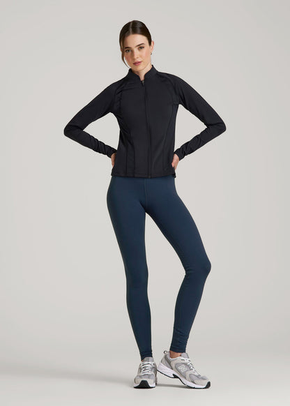 Balance High-Rise Leggings for Tall Women in Navy Blue