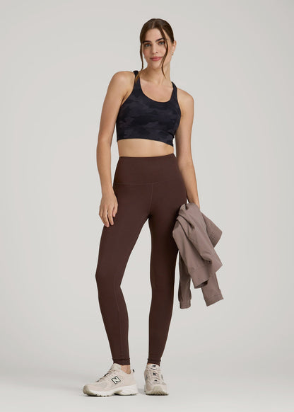 Balance High-Rise Leggings for Tall Women in Espresso
