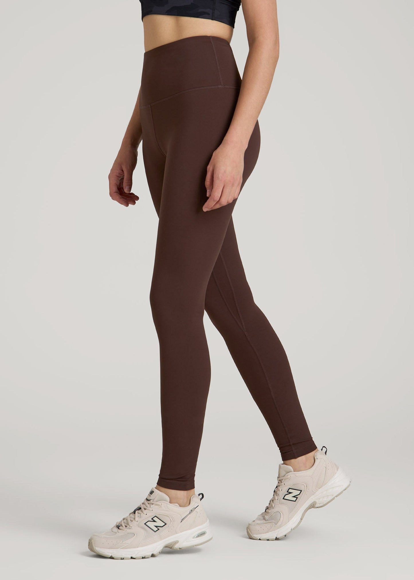 Balance High-Rise Leggings for Tall Women in Espresso