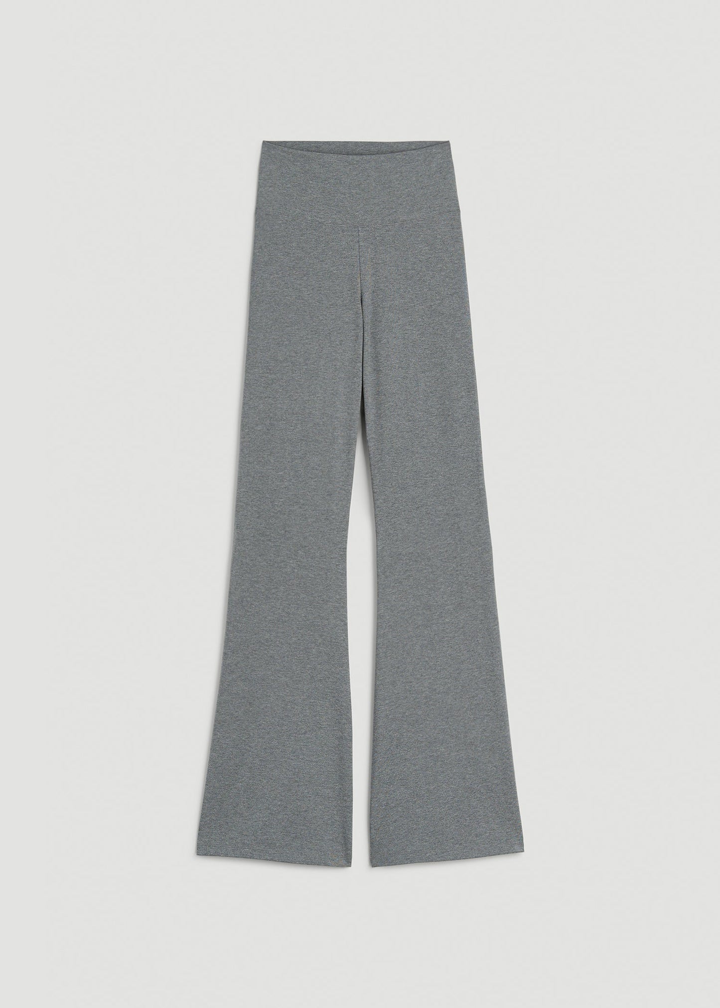 Cotton flare legging for Tall Women in Mid Grey Heather