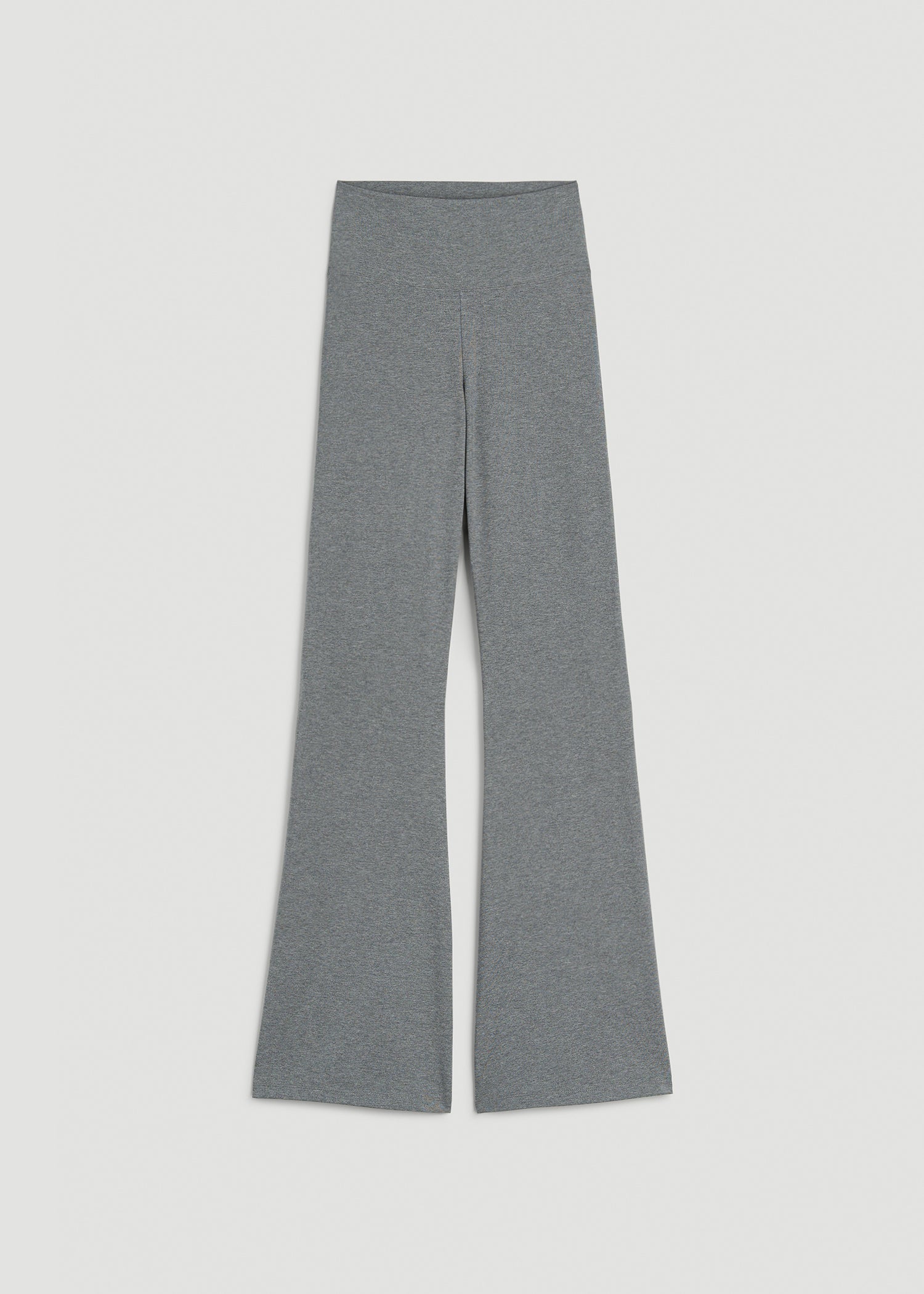 Cotton flare legging for Tall Women in Mid Grey Heather