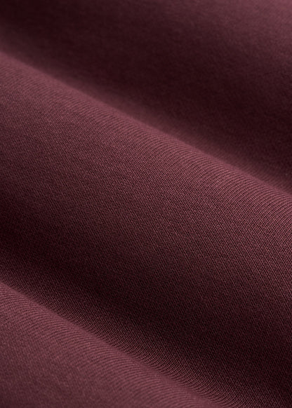 Garment Dyed Joggers for Tall Women in Washed Tawny Port