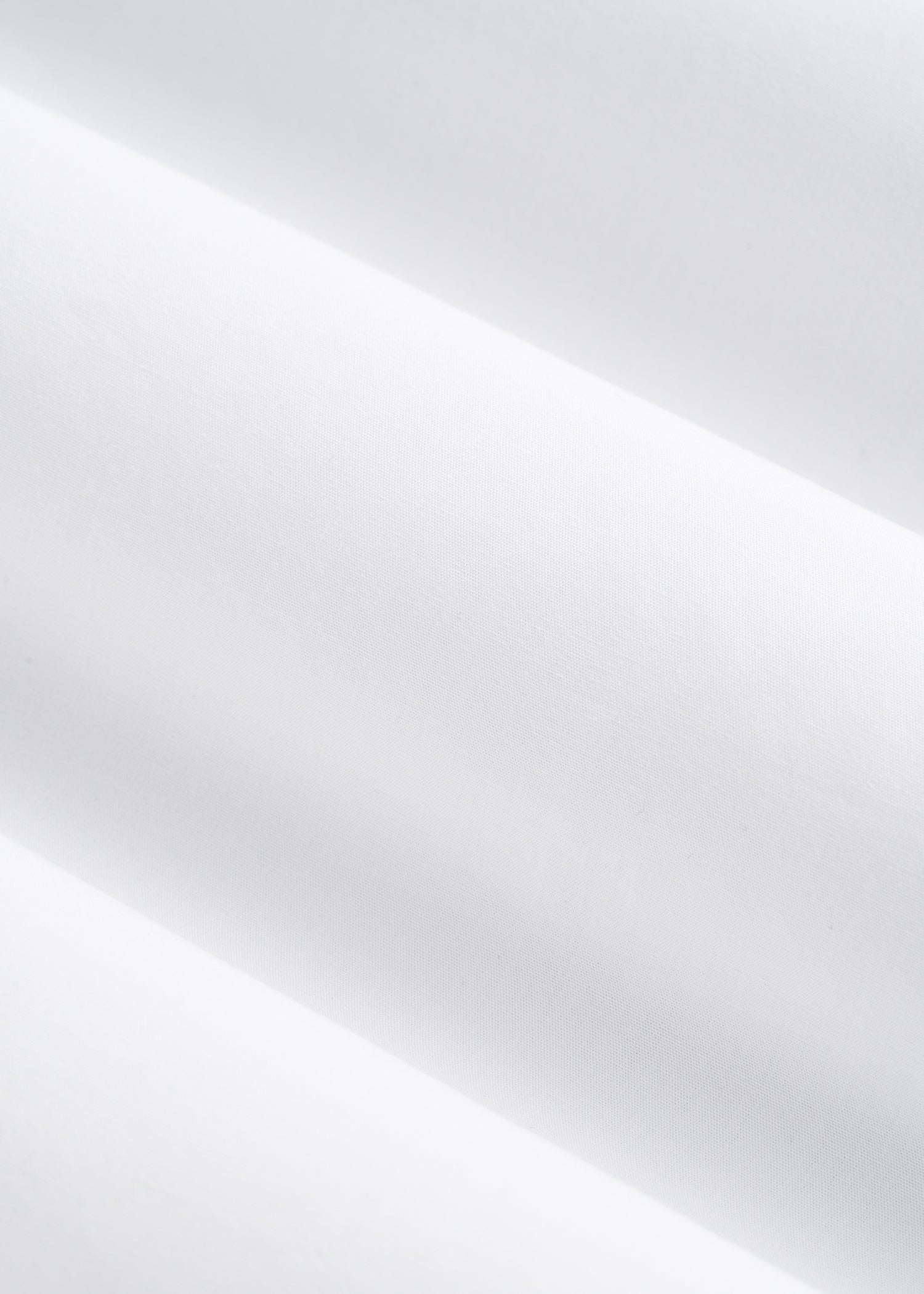 Oversized Poplin Button for Tall Women Shirt in White