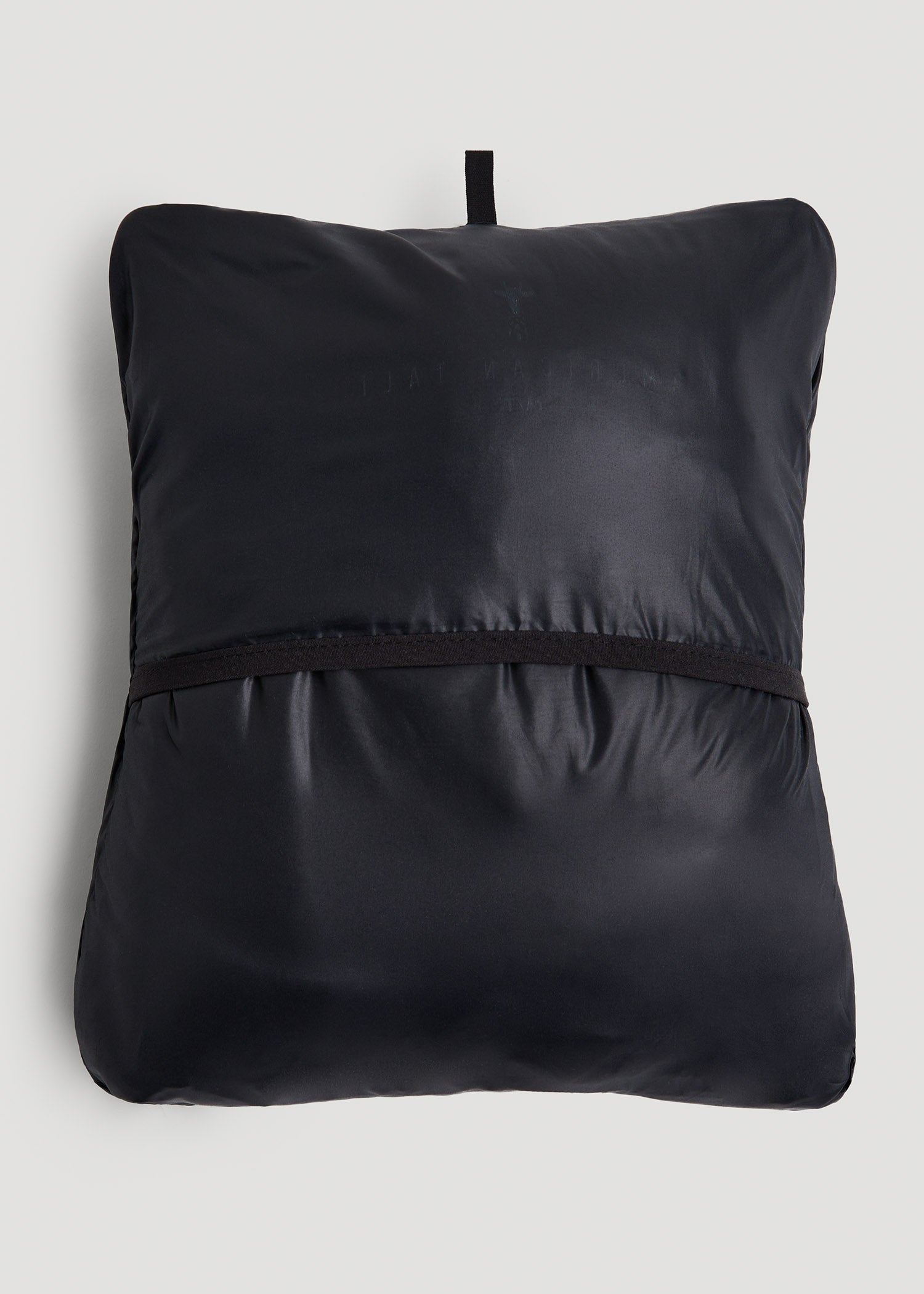 Packable Puffer Jacket for Tall Women in Black