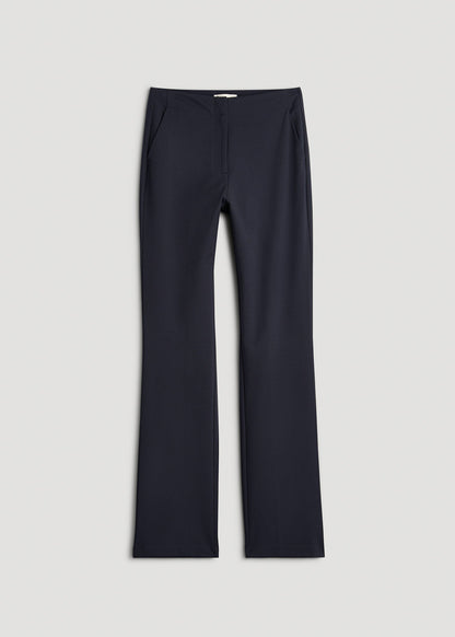 Freedom Flex Straight Leg Dress Pants for Tall Women in Deep Navy