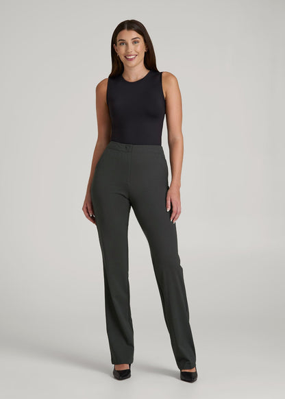 Freedom Flex Straight Leg Dress Pants for Tall Women in Pine Grove