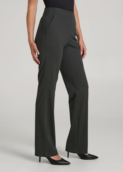 Freedom Flex Straight Leg Dress Pants for Tall Women in Pine Grove