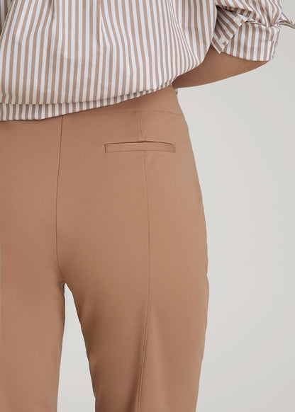 Freedom Flex Straight Leg Dress Pants for Tall Women in Woodsmoke