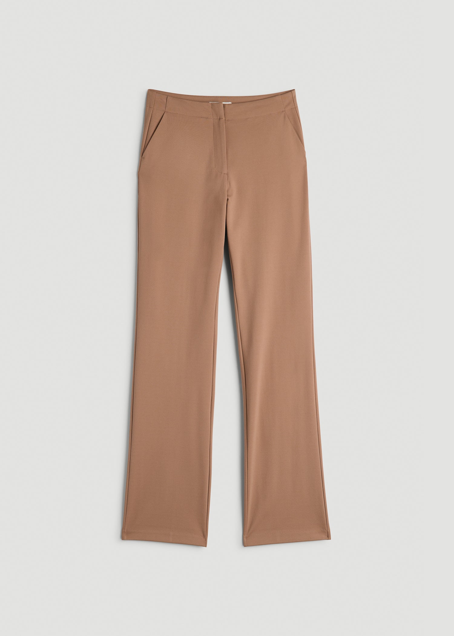 Freedom Flex Straight Leg Dress Pants for Tall Women in Woodsmoke