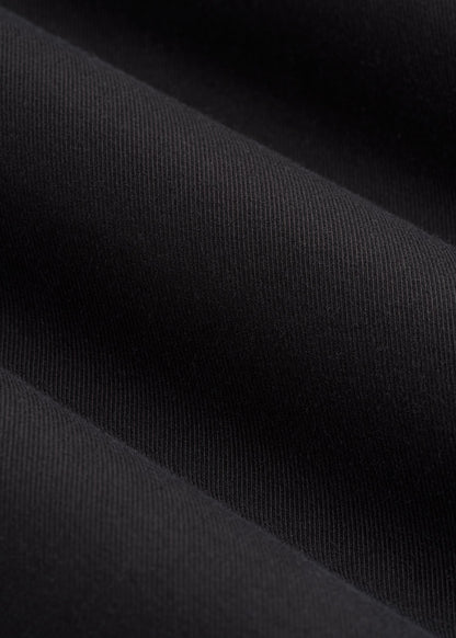 Stretch Twill Wide Leg Pant for Tall Women in Black