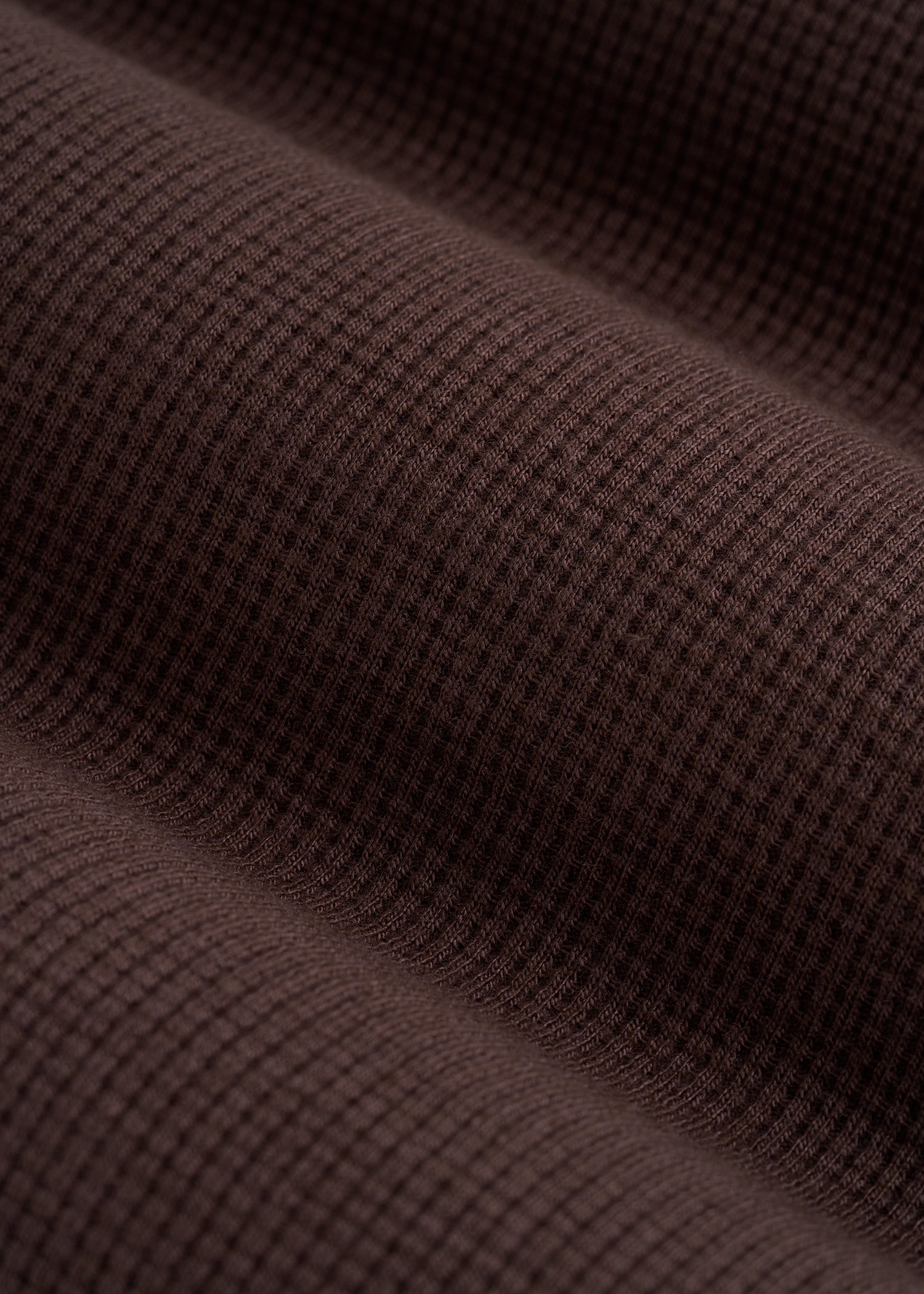 Waffle Sleep Shorts for Tall Women in Espresso