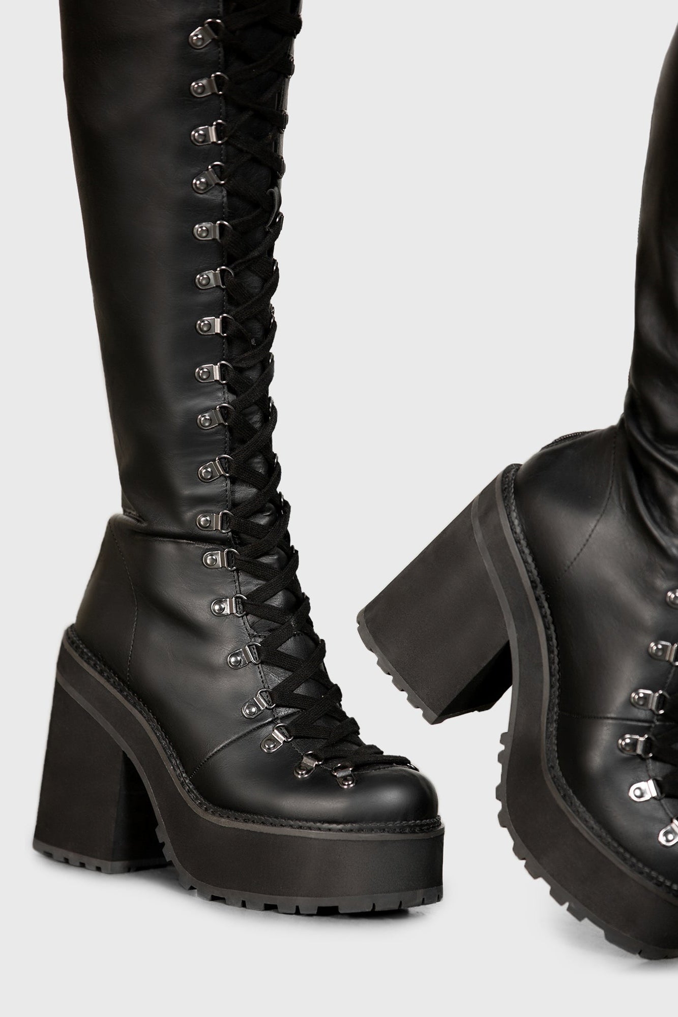 Bloodletting Knee-High Boots