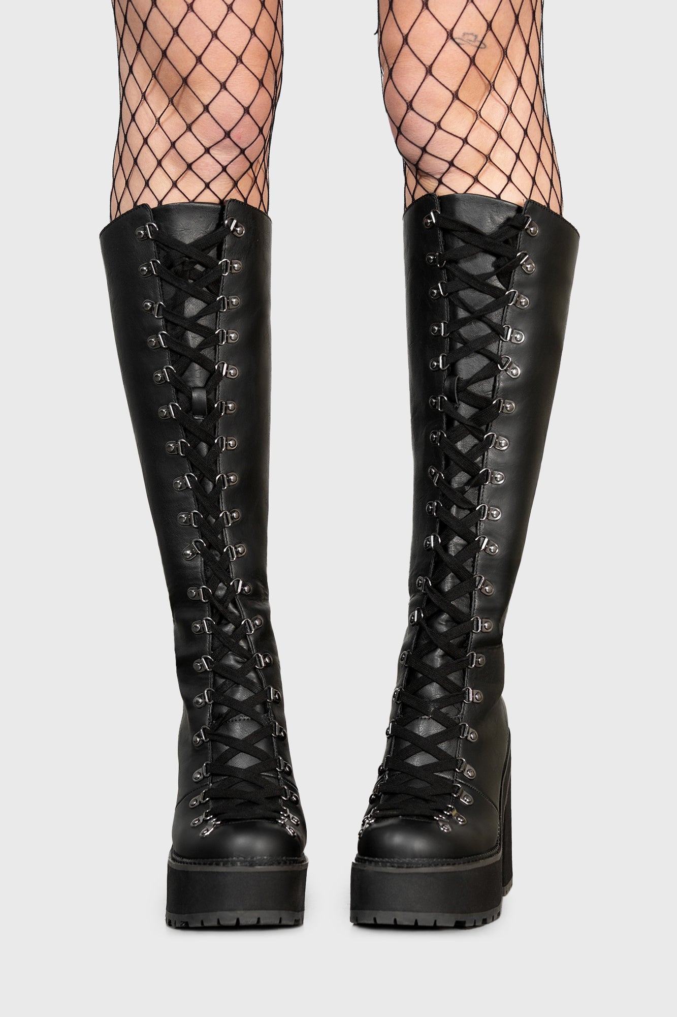 Bloodletting Knee-High Boots