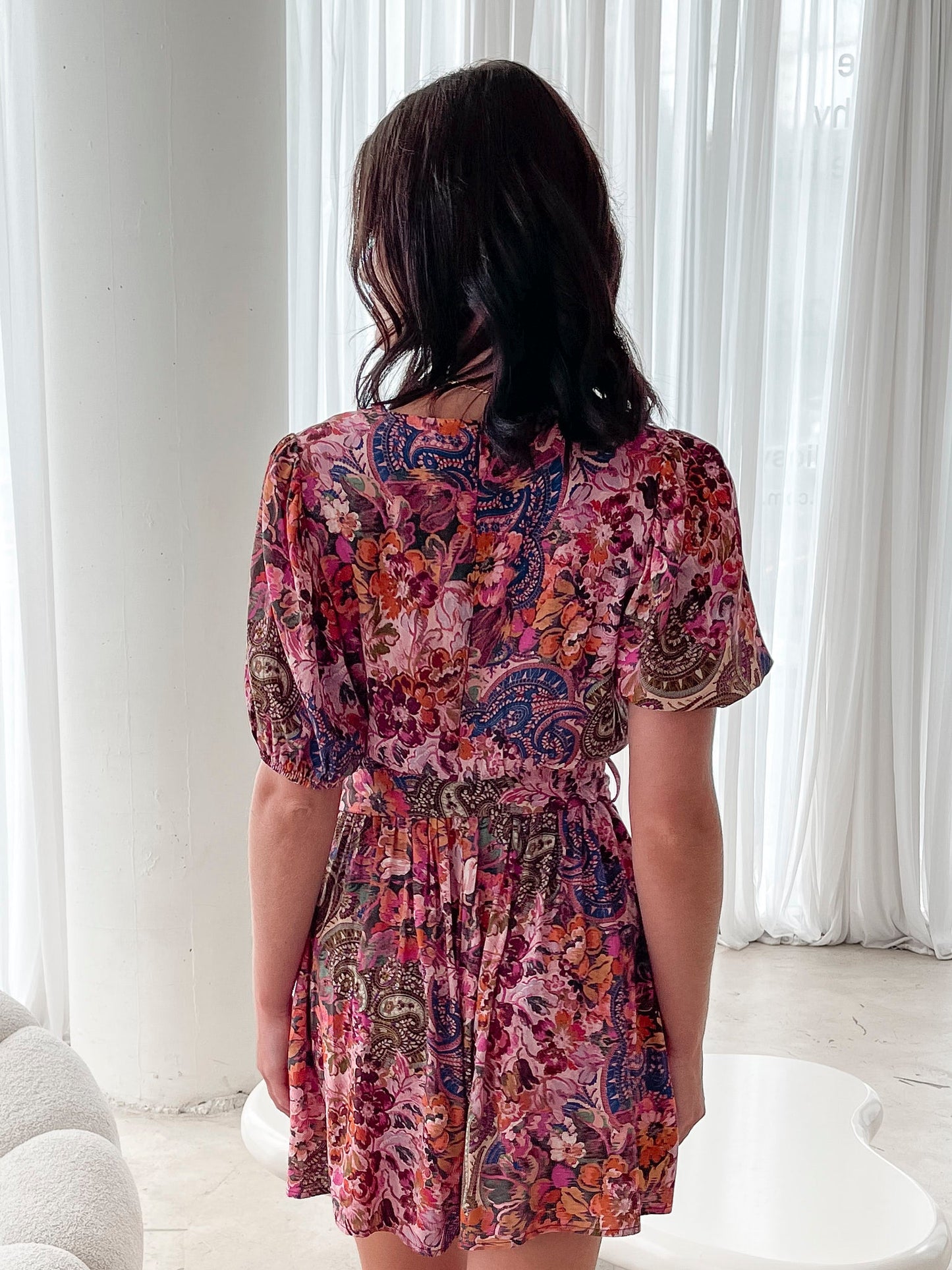Belvia Playsuit - Autumn Paisley | Women's Printed Playsuit