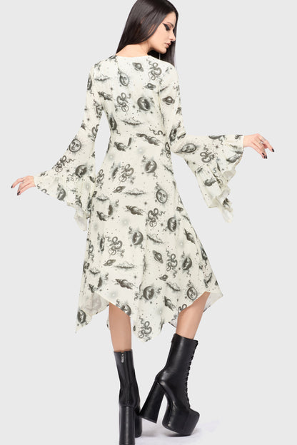 Celestial Night Midi Dress