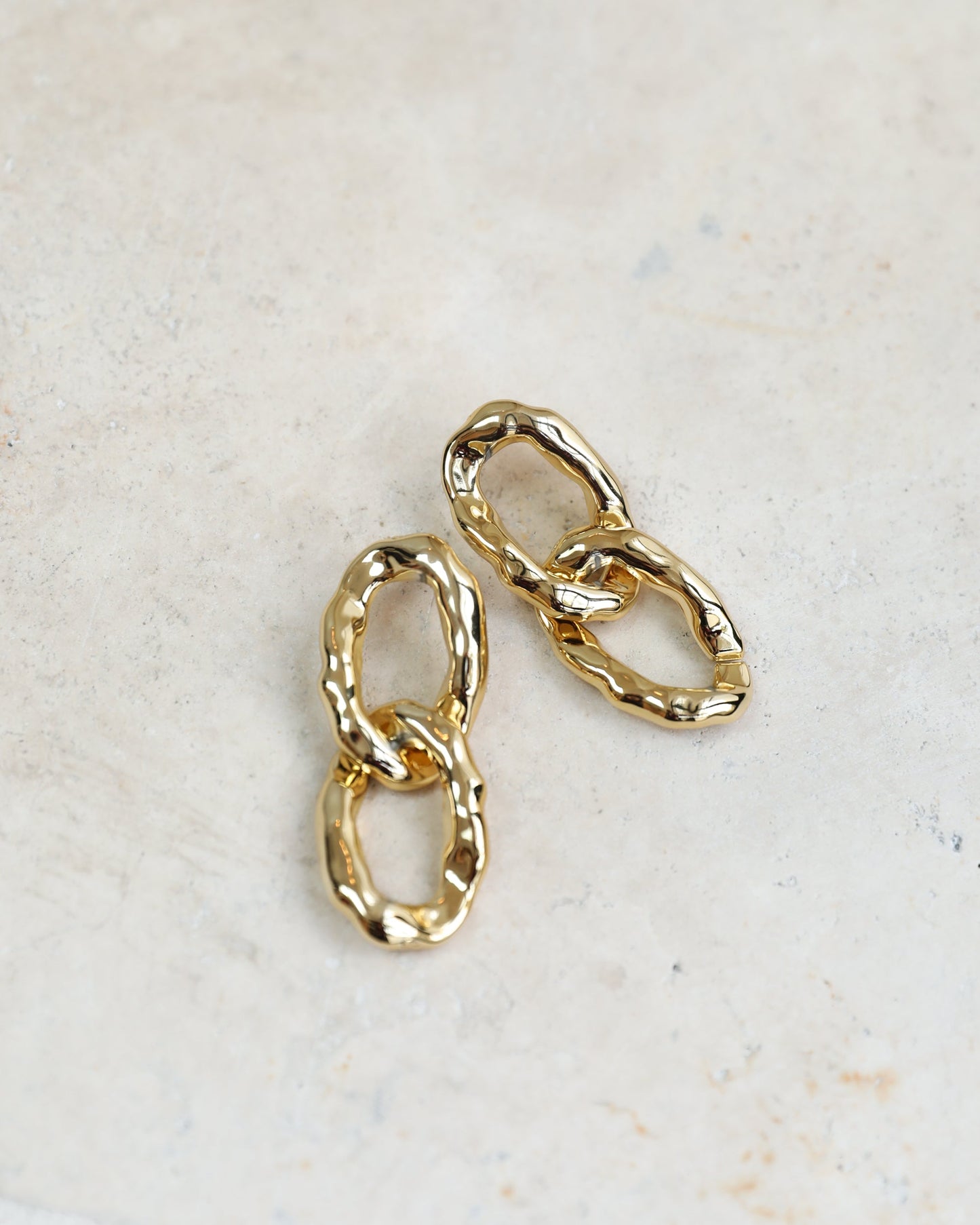 Chiana Gold Earrings | Women's Geometric Earrings