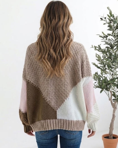 Felisha Knit - Latte | Women's Open Front Knit Cardigan