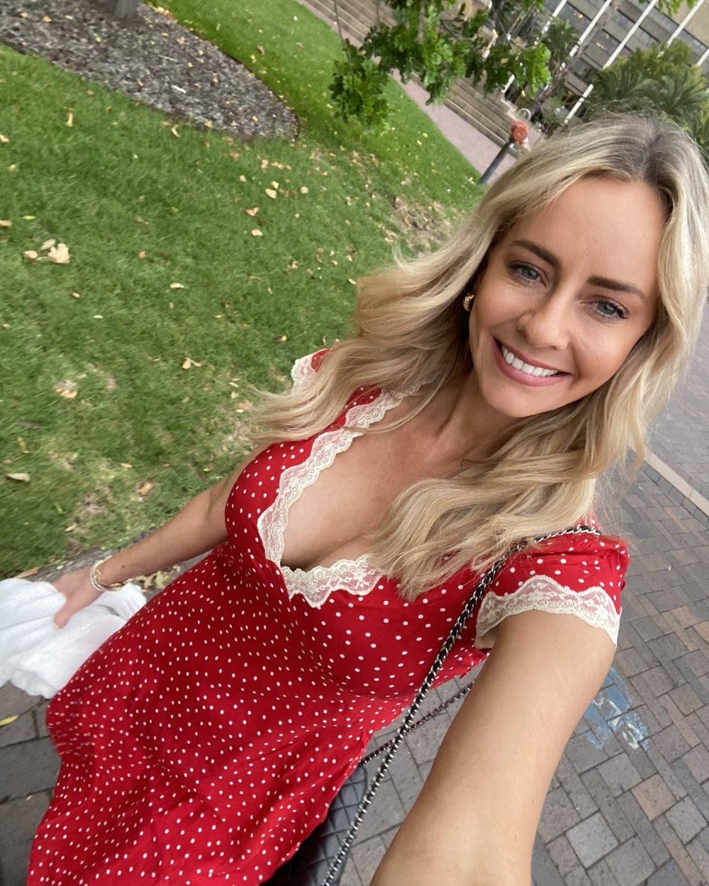 Firenze Red Polka Dress | Women's Polka Dot Mini Dress