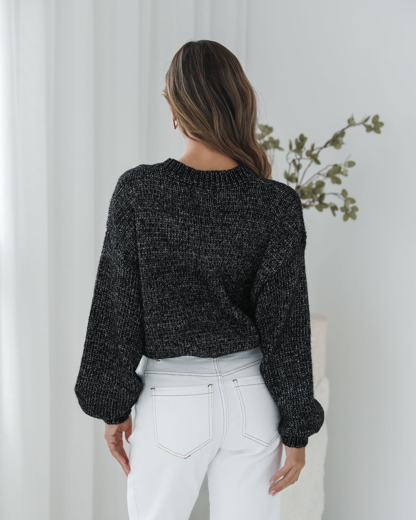Havena Black Knit | Women's Knit Jumper