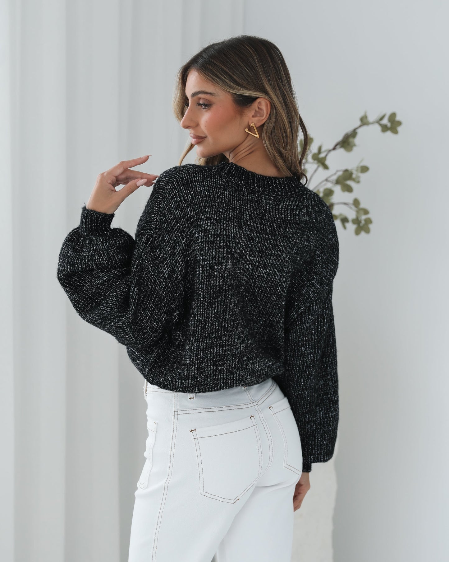 Havena Black Knit | Women's Knit Jumper